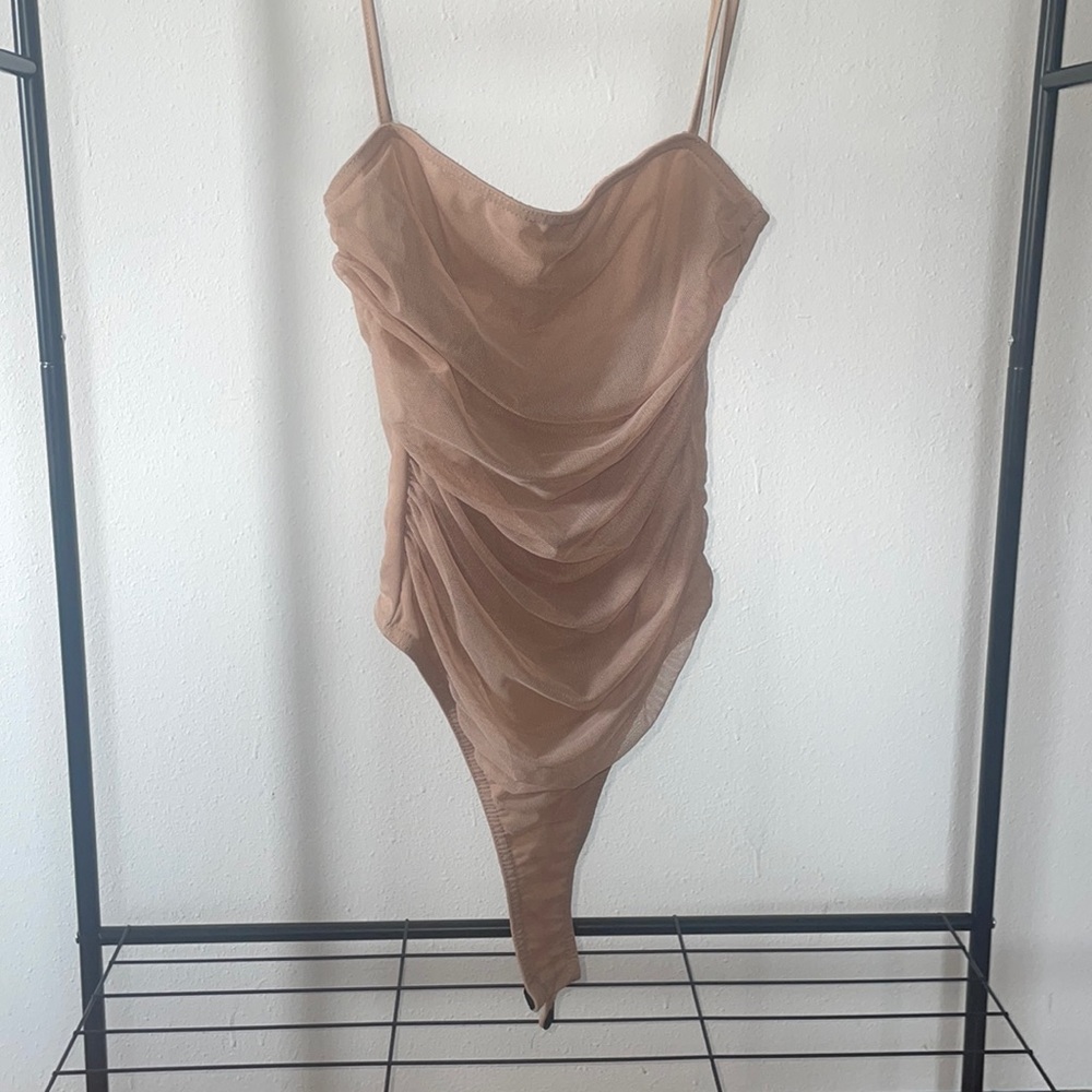 mesh pretty little thing bodysuit size 2 or small